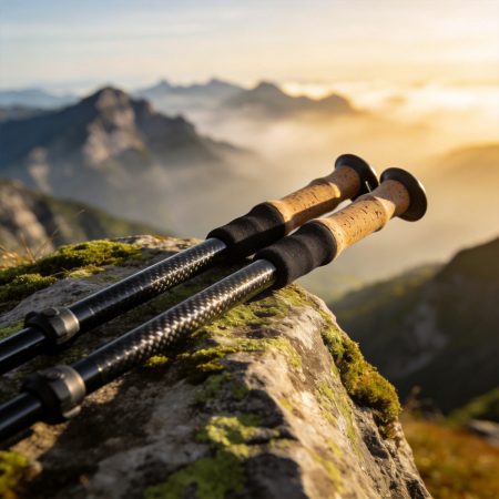 Ultralight Carbon Fiber Trekking Poles - Pair