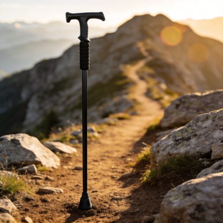 T-Handle Fixed-Grip Trekking Pole - Single